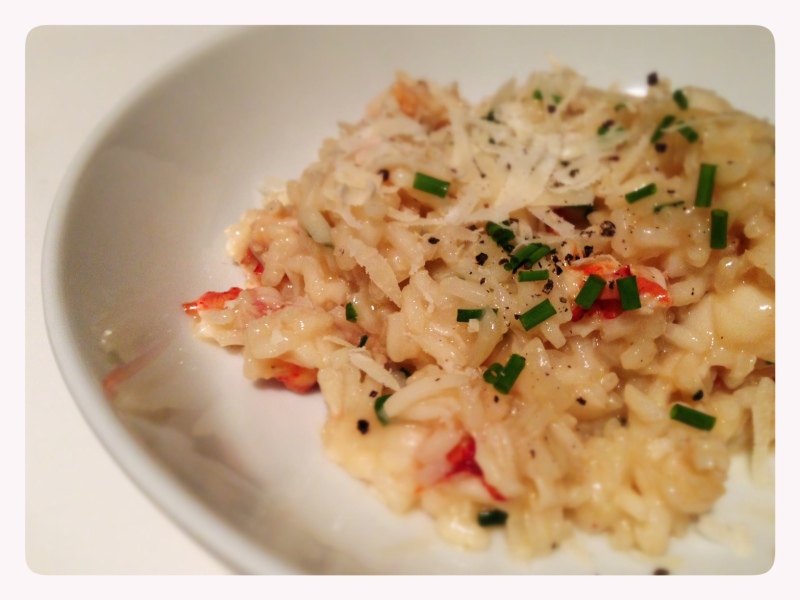 Lobster Risotto Plated