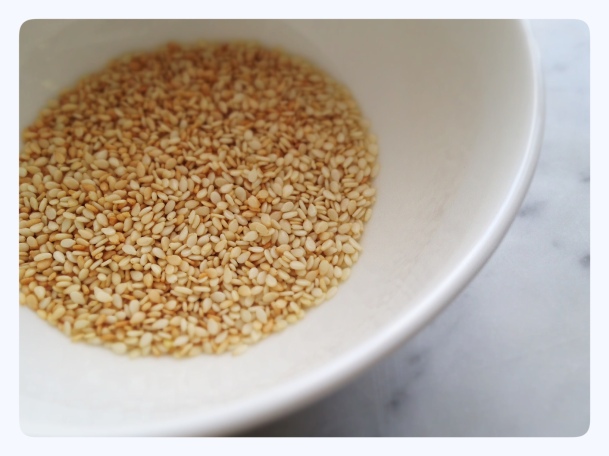 Pan Toasted Sesame seeds